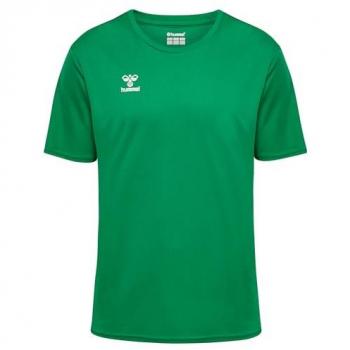 Hummel Unisex Essential Logo T-Shirt Green
