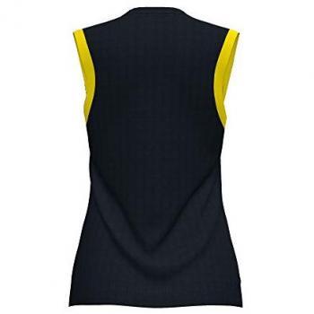 Camiseta sin mangas Joma Supernova III mujer marino amarillo