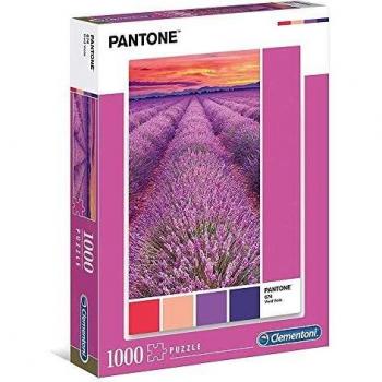 Clementoni- Puzzle 1000 pzas Pantone Viola, Multicolor
