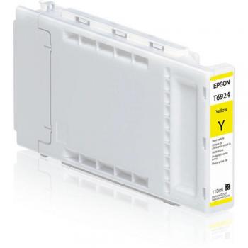 Epson T6924 UltraChrome XD Yellow Ink Cartridge (C13T692400) 110ml