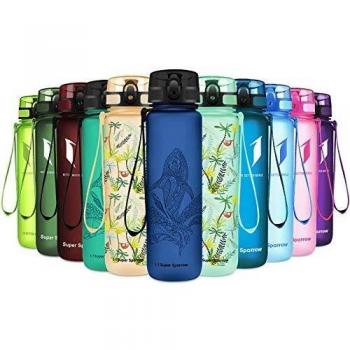 Super Sparrow Botella de Agua Deportiva - 1000ml - Sin BPA
