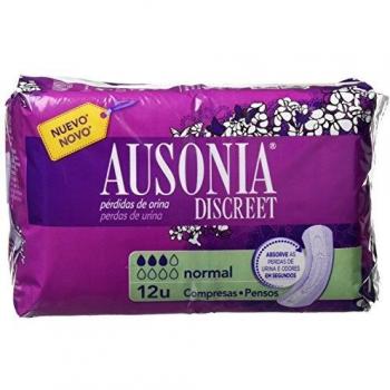 Ausonia Discreet Normal Compresas Para Pérdidas de Orina - 12 unidades