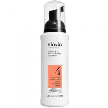Nioxin System 4 Scalp + Hair Thickening Treatment for Noticeably Thinning, Fine, Chemically-Treated Hair 100 ml