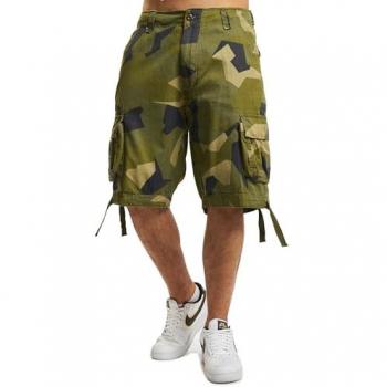 Brandit Urban Legend Men's Cargo Shorts - Swedish Camo, 3XL