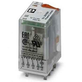 Phoenix Contact 2903688 Plug-In Power Relay 230V AC, 6A, 4-Channel