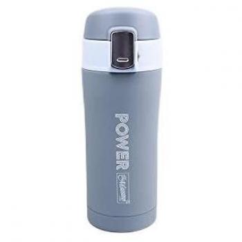 Termo Maestro MR-1643 de Acero Inoxidable 300 ml - Aislamiento al Vacío para Bebidas Calientes y Frías (Gris)
