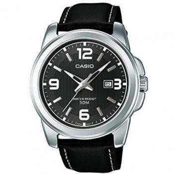 Casio Reloj Analógico de Cuarzo con Correa en Cuero MTP-1314PL-8AVEF