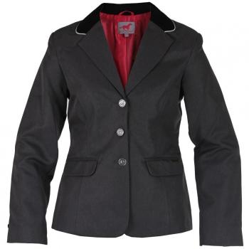 Rojo caballo Ladies competencia chaqueta de equitación Oposiciones mostrar todos los colores, gris, 36EU/ Size 8 UK