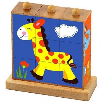 VIGA VIGA-50834 Toys 50834-Puzle de Cubo apilable