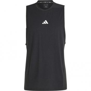 Adidas Designed for Training Men's Sleeveless Workout Tank Top Black Size S