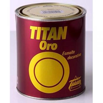 TITAN - Emalte decorativo oro amarillo 750 ml