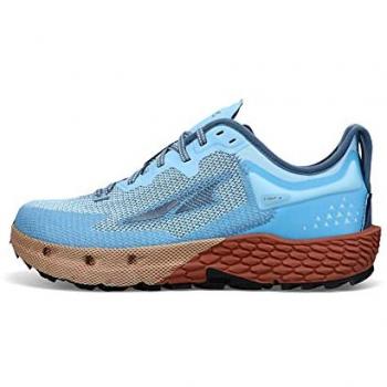 Altra Timp 4 Zapatillas de Trail Running para Hombre, Azul Claro, Talla 42.5 EU