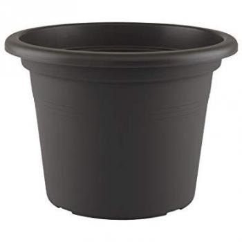 Maceta de Polipropileno Venezia Gris Antracita Redonda Ø 50 cm 50 x 50 x 36 cm