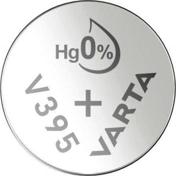 VARTA Button Cell Watch V395/SR57 silver battery 1-pack, button cell battery for watch in original blister pack of 1