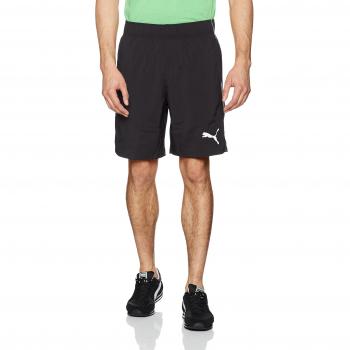 Puma Essential - Pantalones Cortos para Hombre, Hombre, Color puma Black-Quiet Shade, tamaño Medium