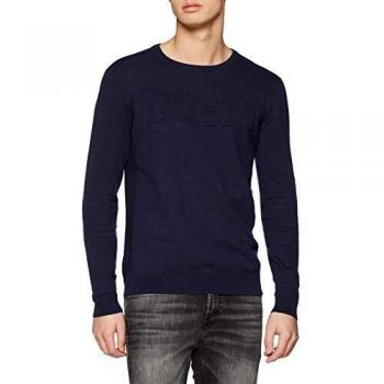 Guess LS Cn Steelers Swtr Jersey, Azul
