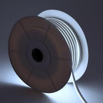 Bobina Neón LED 24V DC 120LED/m 50m IP65 Corte cada 5 cm Blanco Frío