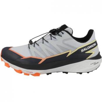 Zapatillas de Trail Running Salomon Thundercross para Hombre, Heather India Ink/Naranja Brillante, Talla 44 EU