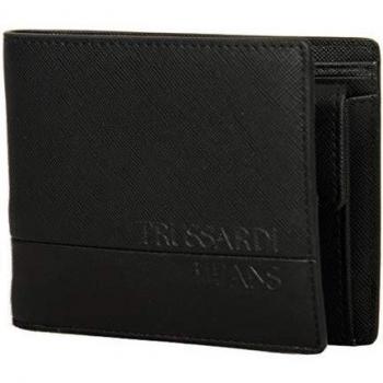 Trussardi Jeans Cartera hombre artículo 71W00119 9Y099999 TEKNO AFFAIR WALLET COIN ECOLEATHER - cm.11,5x9,5