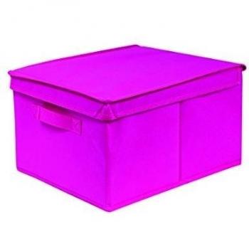 Equipstore 33468-Caja de almacenaje plegable, polipropileno, 20 x 28 x 35 cm.