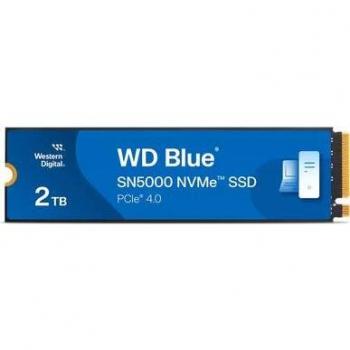 WD Blue SN5000 2TB NVMe M.2 2280 PCIe 4.0 SSD - High-Speed Solid State Drive