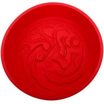 SD toys Targaryen Game of Thrones Molde Horno, Silicona, Rojo, 29 x 27 x 7 cm