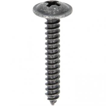 Tornillo para chapa ROMIX ROM 59208, 100 piezas, acero galvanizado, cabeza hexagonal, rosca completa, longitud de 25 mm