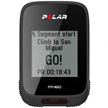 Polar M460 - Ciclocomputador, color negro, talla M