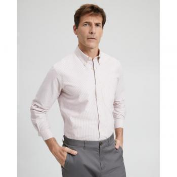 Camisa de hombre oxford rayas fácil plancha Emidio Tucci