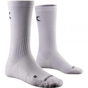 X-Socks Calcetines Crew Core Sport Graphics Unisex adulto Arctic White/Opal Black 42-44