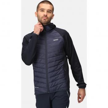Regatta Men's Water-repellent Andreson VIII Hybrid Jacket - Navy - Size: S