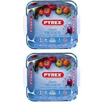 Fuente de Horno Pyrex Cuadrada con Asas 6x25x22 cm