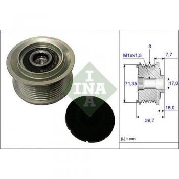 Rueda Libre de Alternador INA 535 0078 10