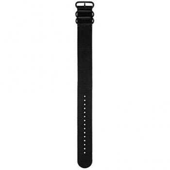 Garmin Correa de repuesto para fenix 3, de nailon, color negro, regular