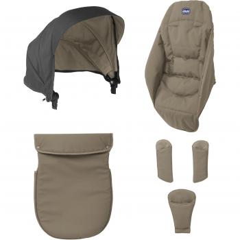 Chicco Urban Color Pack - Kit de accesorios para silla de paseo, color beige