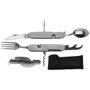 Navaja multiusos de acero inoxidable para camping