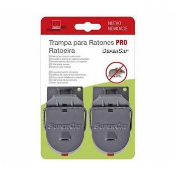 Trampa de Ratones Supercat Pro 2 Uds