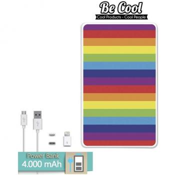 Becool® - Batería Externa Power Bank 4000 mah + Gratis 1 cable USB-MicroUsb