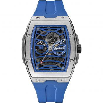 Reloj Hombre Ingersoll 1892 I12308 - Reloj automático, diseño clásico, caja de acero inoxidable, cristal mineral resistente a arañazos, resistencia al agua hasta 50 metros, correa de cuero genuino,