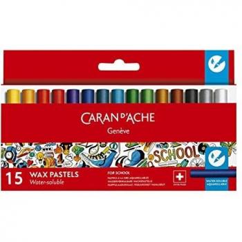 Caran d'Ache 7502-715 - Pack de 15 lápices, multicolor