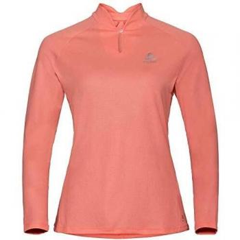 Odlo F Dry - Camiseta de Manga Larga para Mujer, Mujer, 550431-30521, Coral Haze, Small