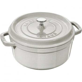 Cocotte Redonda Staub - Hierro Colado 26 cm - Color Trufa