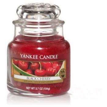 Yankee Candle Classic Small Jar Scented Candle Black Cherry 104g