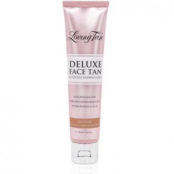 Loving Tan Deluxe Face Tan Medium 50 ml Self-Tanning Face Lotion
