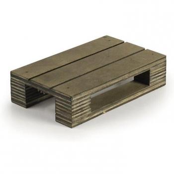 Mini Paleta de Presentación Alimentaria Lacor - 13x8 cm, Madera de Abedul Ecológica y Duradera