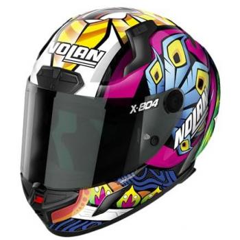 Nolan Casco Integral X-804 RS Ultra Carbon Chaz Davies Replica Multicolor 2XS
