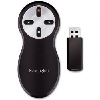 Puntero Inalámbrico Kensington Laser Rojo 2.4GHz con Control Remoto 33374EU