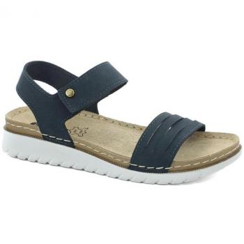 Inblu Sandalia CN28 Azul - Sandalias de Mujer, color azul, diseño cómodo y ligero, suela antideslizante, material sintético, plantilla acolchada