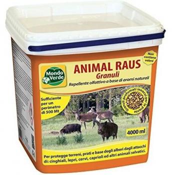 ALTADEX - Mondoverde Animal Raus Olfativa Granular Repelente de Mascotas 4000 ml