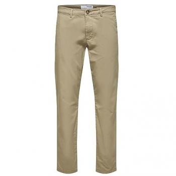 Selected New Miles Slim Fit Chino Pants - Beige - 30/30